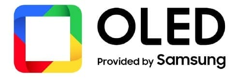 OLED Provided by Samsung Logo