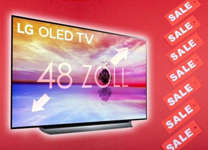 War noch nie günstiger - Der 48 Zoll LG 4K OLED TV für nur 1.249 Euro!