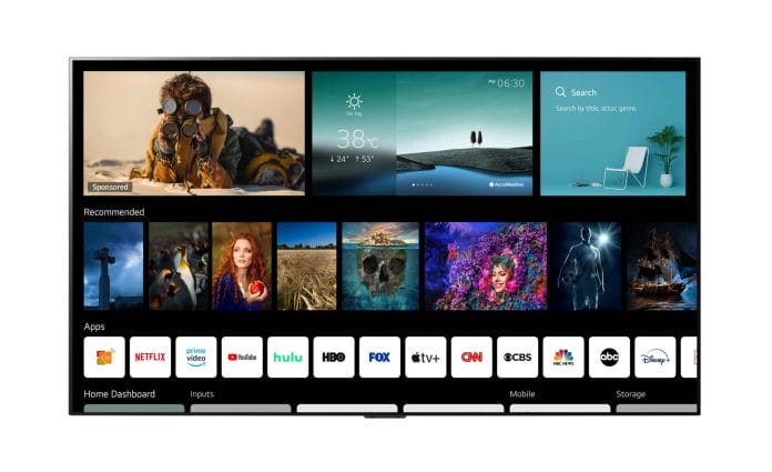 LG hat webOS 6.0 für seine Fernseher vorgestellt