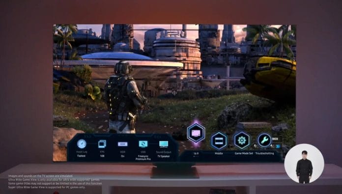 Der neue Game Bar der Samsung Neo QLED TVs