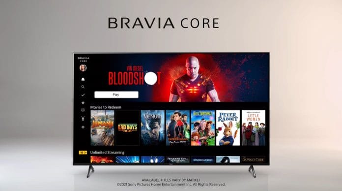 Der Bravia Core Streamingdienst steht Käufern des X90J exklusiv (nur bei XR-Modellen integriert) zur Verfügung