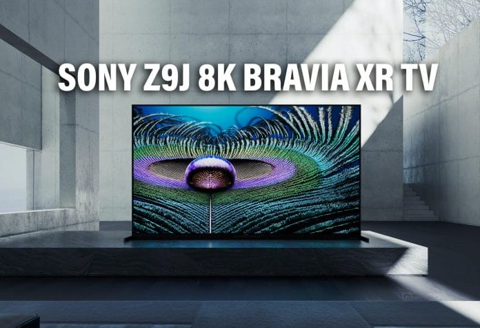 Sonys LCD-Flaggschiff Z9J mit 8K Auflösung und Bravia XR Plattform
