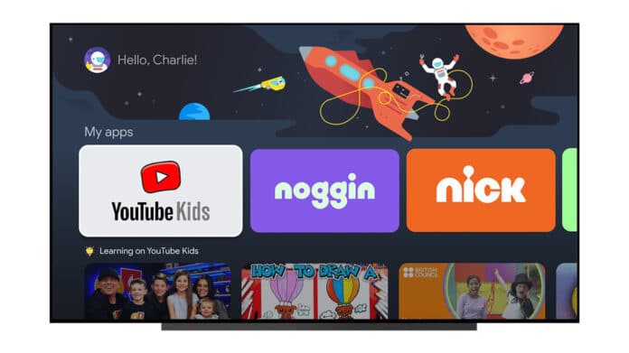 Google TV lässt euch bald Kinder-Profile einrichten.