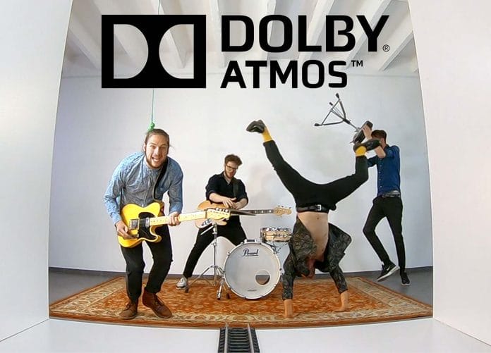 Musikvideo mit Dolby Atmos zum kostenlosen Download || Bild: Durch und Durch - Es geht bergab + Logo Dolby