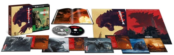 Der komplette Inhalt der Godzilla (2014) Ultimate Colletors Edition auf 4K Blu-ray
