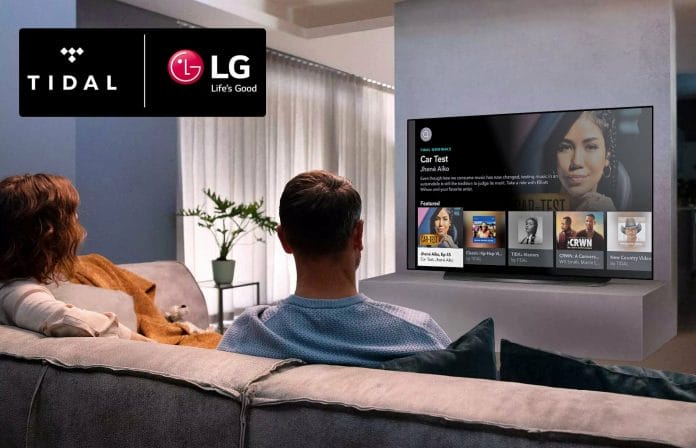 Tidal liefert Dolby Atmos Musikgenuss auf LG Smart TVs (ab 2018)
