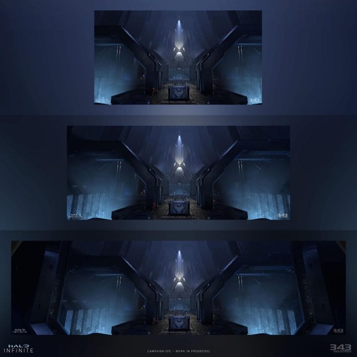 "Halo Infinite" steht am PC in verschiedenen Bildformaten zur Verfügung.