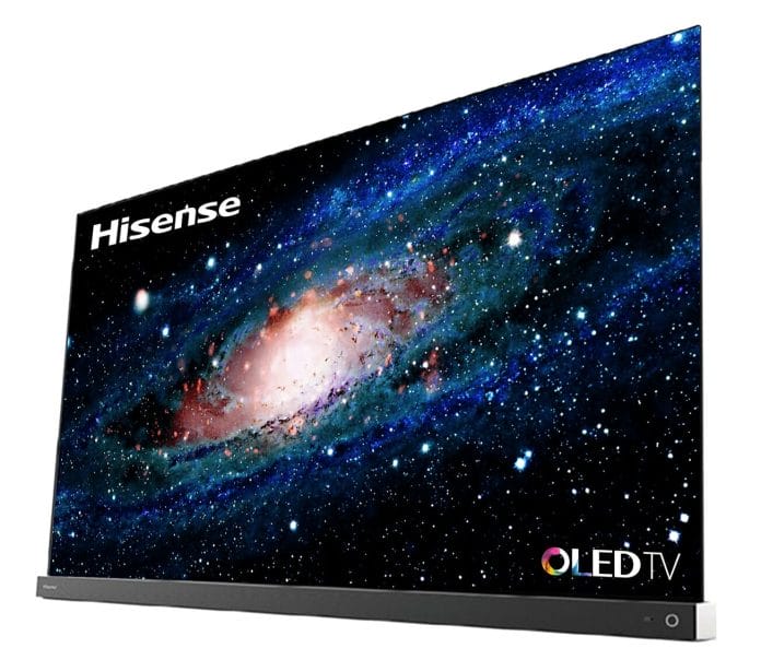 Der Hisense A9G 4K OLED TV mit HDMI 2.1 und Soundbase