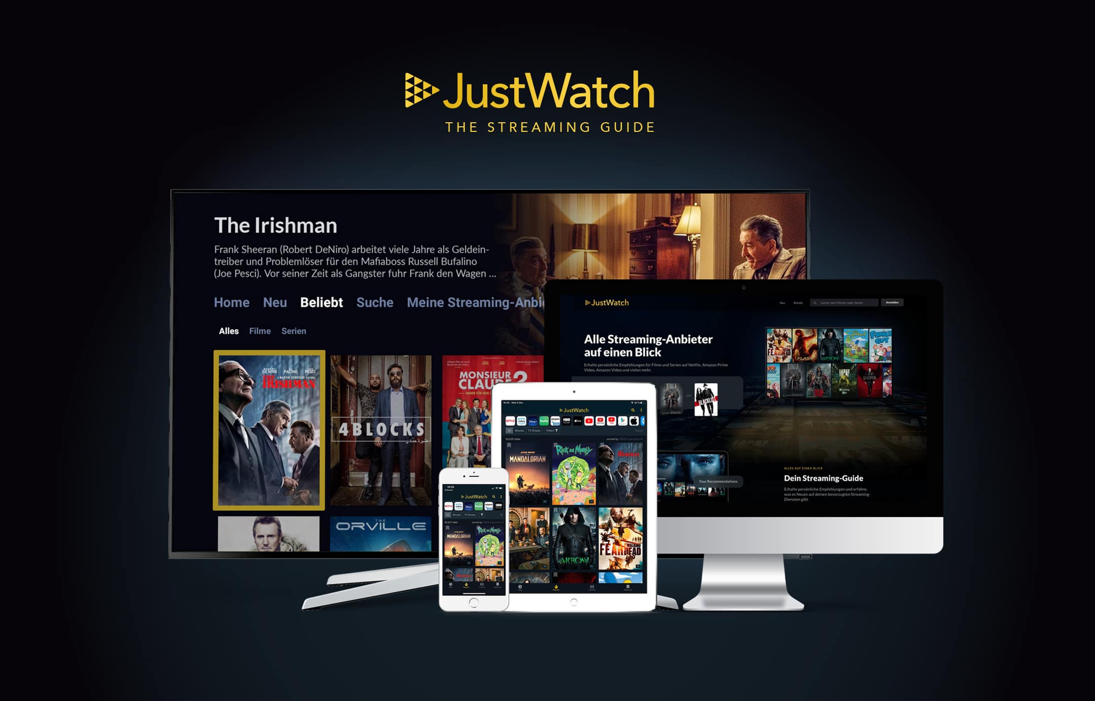 JustWatch ist nun an Fernsehern von Samsung verf gbar 4K Filme