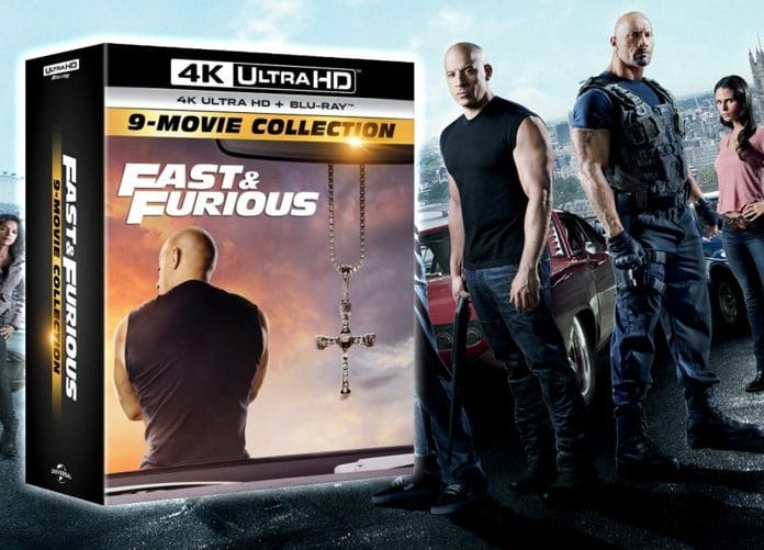 Fast & Furuious 9-Movie-Collection 4K UHD Blu-ray vorbestellen