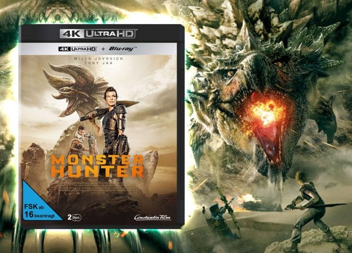 Action, Fantasy und Science Fiction: Monster Hunter auf 4K Blu-ray