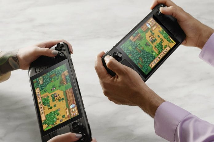 Die Steam Deck Handheld-PC-Konsole von Valve könnte der Nintendo Switch Konkurrenz machen