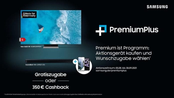 Samsung setzt PremiumPlus nun bis Ende September 2021 fort.