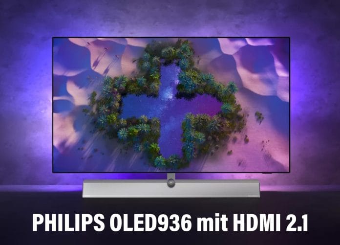 OLED936 4K OLED TV mit HDMI 2.1 von Philips