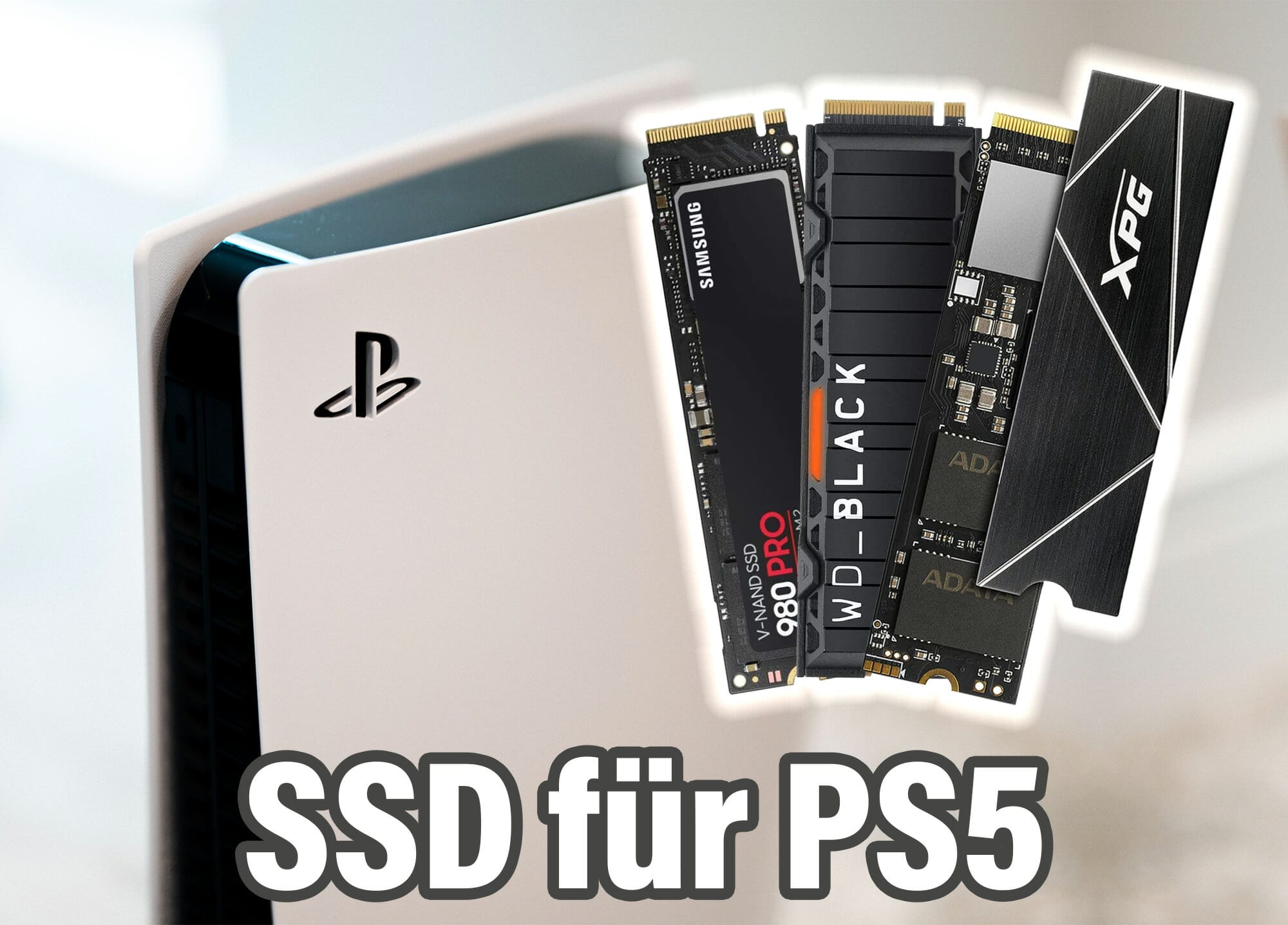 SSD-Festplatten für die PlayStation 5 (Speichererweiterung)
