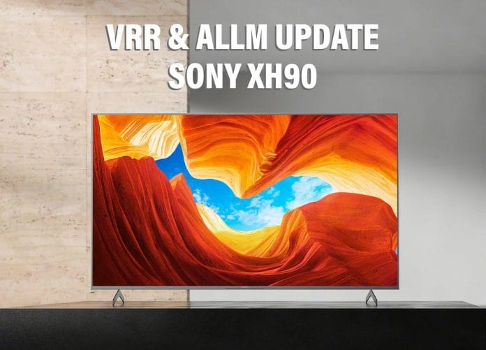 Das VRR und ALLM-Update für Sonys XH90 4K TV