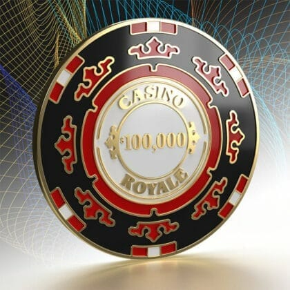 inkl. exklusivem Casino Royale Poker Chip Pin (Card Guard)