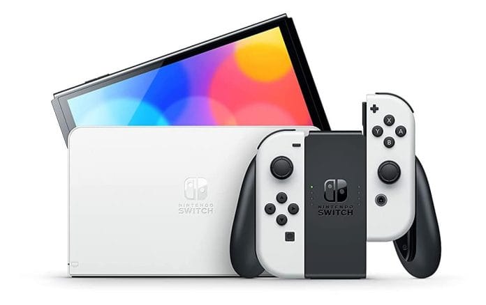 Die am 6. Oktober in den Handel kommende Nintendo Switch OLED hat ein größeres, helleres und etwas farbenprächtigeres Display