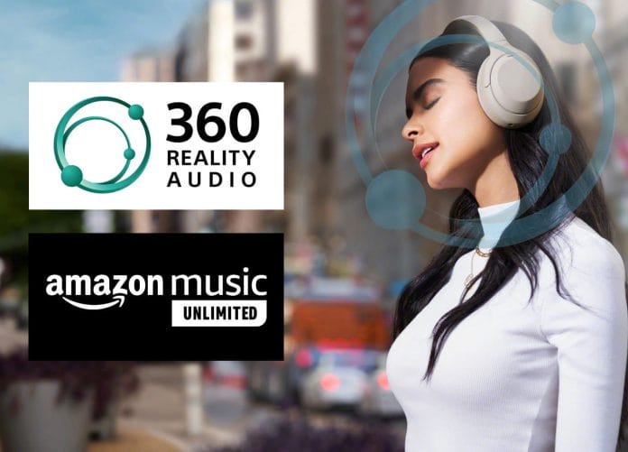 Amazon Music Unlimited: Gratis-Upgrade vieler Musikstücke auf Sony 360 Reality Audio