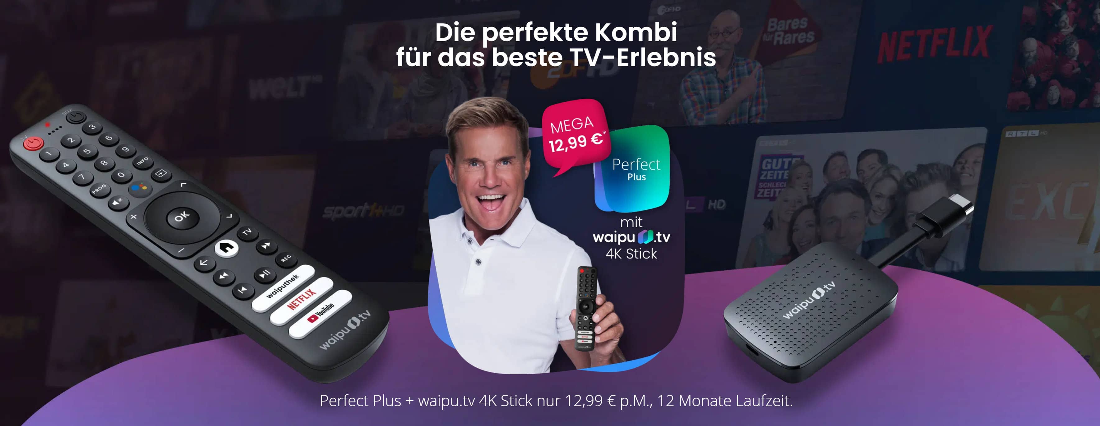 Waipu.tv Veröffentlicht Eigenen Streaming-Stick Mit 4K Und Android TV ...