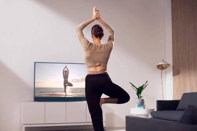 Anwendungen für Fitness wie Yoga soll mit einer optionalen 4K Kamera möglich sein