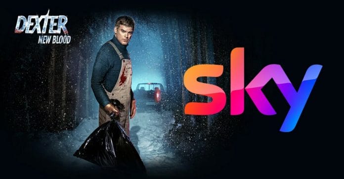 Sky liefert euch viele interessante und zum teil exklusive Inhalte, wie z.B. die neue Staffel "Dexter: New Blood"
