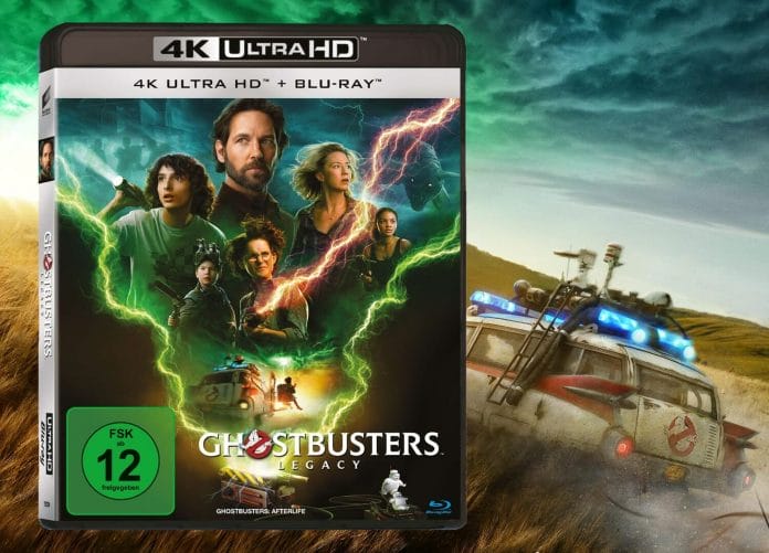Ghostbusters Legacy (Afterlifte) erscheint am 18.05.2022 auf 4K Blu-ray