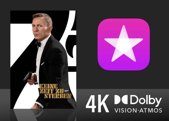 James Bond: Keine Zeit zu sterben jetzt auf iTunes vorbestellen (4K, Dolby Atmos, Dolby Vision)
