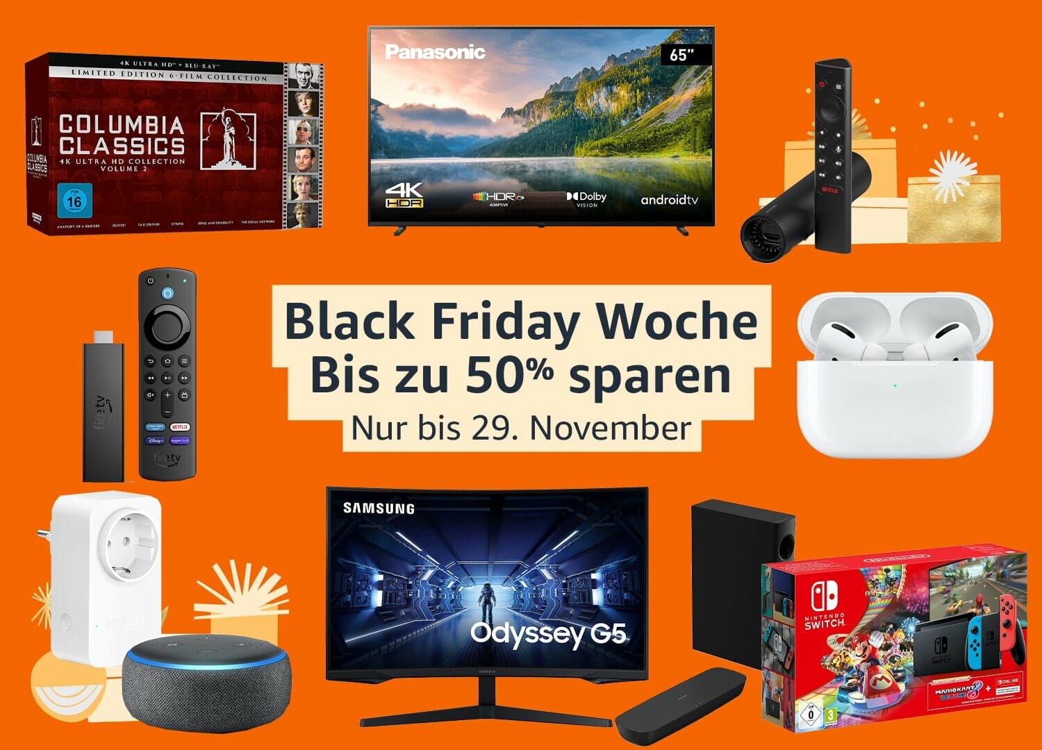 segment Laborator Consiliu  Amazon Black Friday Woche Tag 5: Panasonic TVs, günstige Nvidia Shield TV  uvm.