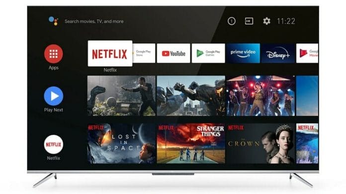 TCL P718 4K TV: kompaktes, ansprechendes Design - 43 Zoll
