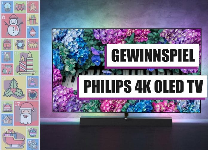 Gewinne einen Philips 4K OLED TV mit 65 Zoll (OLED+935) mit 4-seitigem Ambilight, Dolby Vision, Dolby Atmos und B&W Soundsystem!