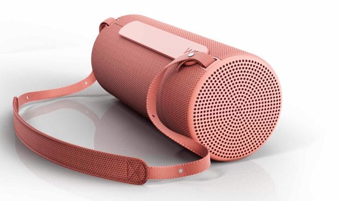 Die Loewe We. Hear sind portable Bluetooth-Lautsprecher.