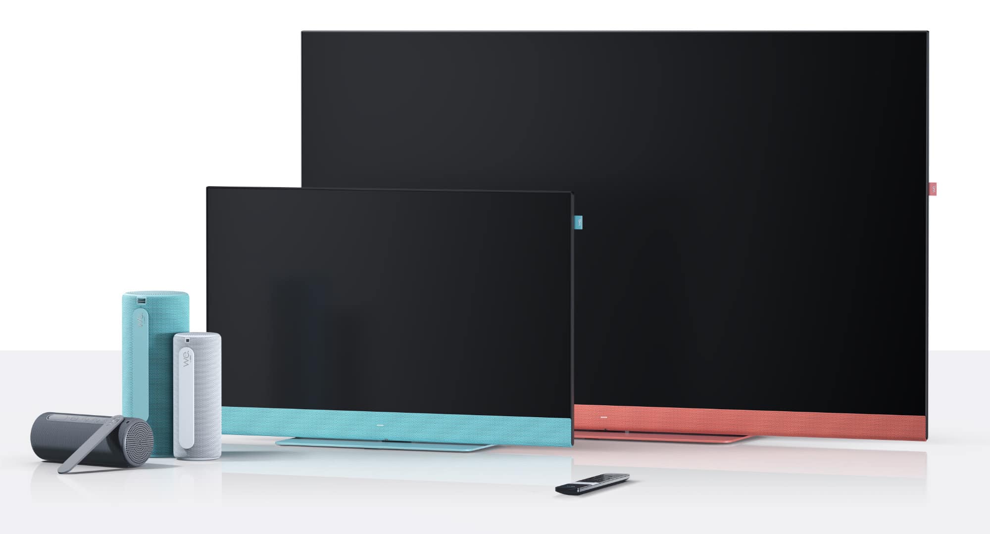 We. by Loewe bringt neue 4K-TVs Filme 4K Bluetooth-Lautsprecher und 