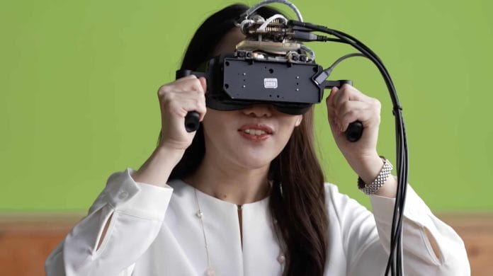Sony hat auch ein neues VR-Produkt vorgestellt.