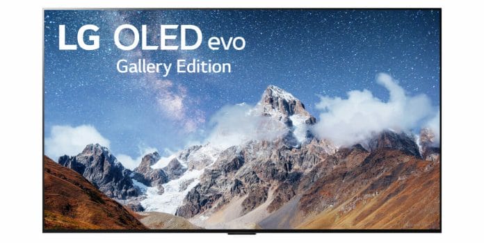 Die LG OLED G2 nutzen das Gallery-Design.