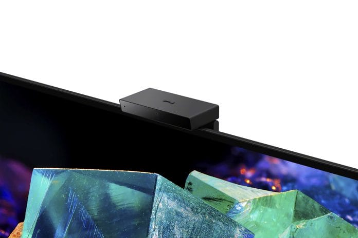 Bravia Cam installiert am Sony A95K 4K QD-OLED-TV