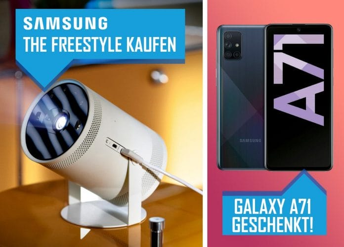 Samsung The Freestyle Beamer kaufen und Galaxy A71 geschenkt bekommen!