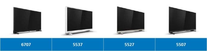 Das HD-Fernseher-Line-Up 2022 von Philips