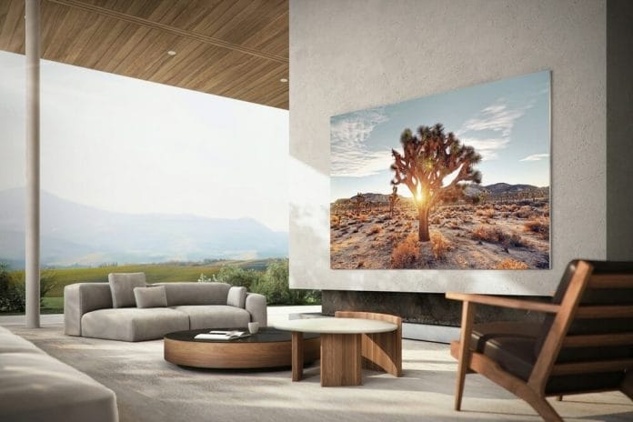 Der Micro LED TV 2022 ist in 89, 101 und 110 Zoll erhältlich
