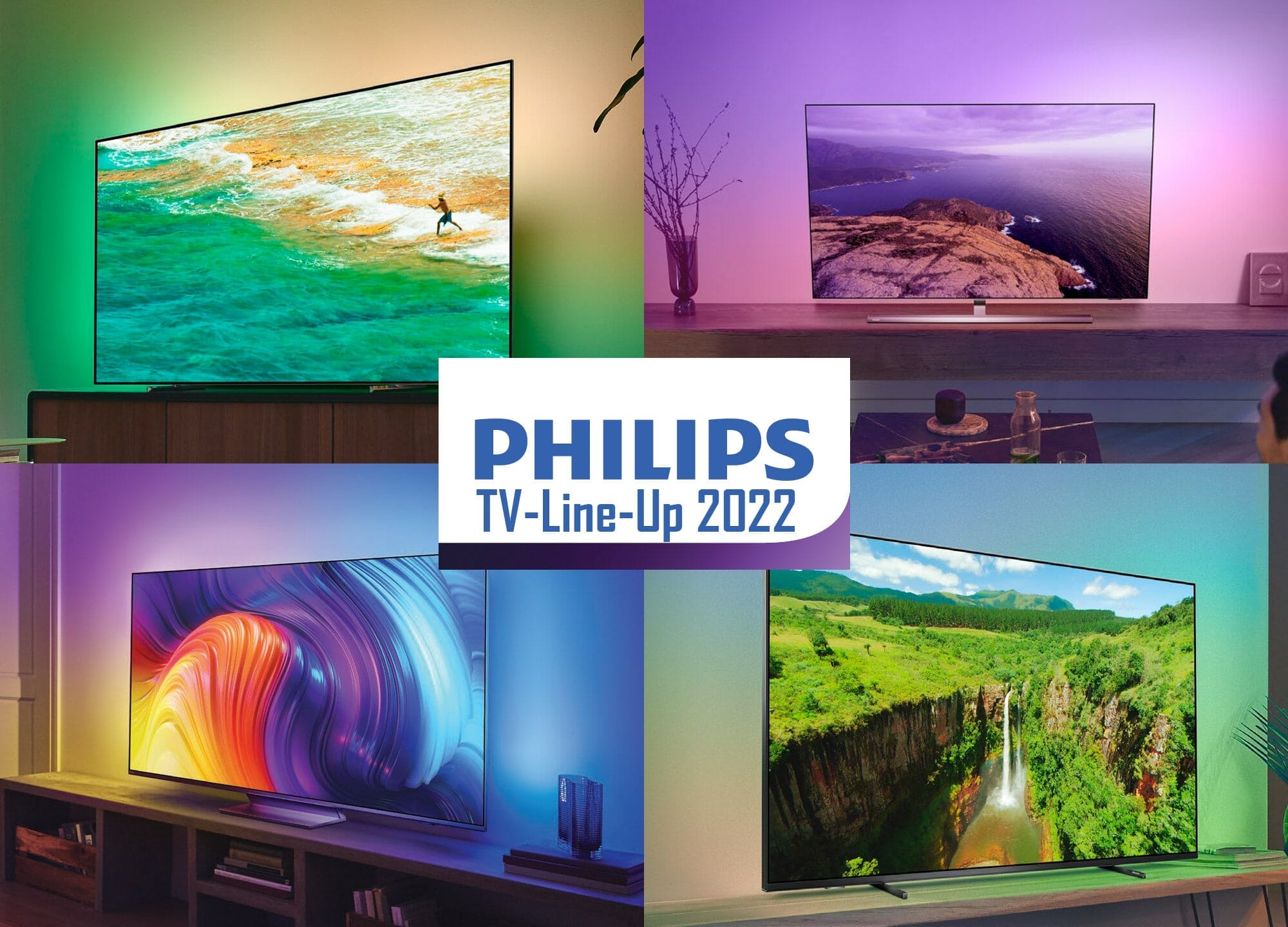 einfach Philips Das Fernseher 4K TV-Line-Up - Filme erklärt! 2022: neue