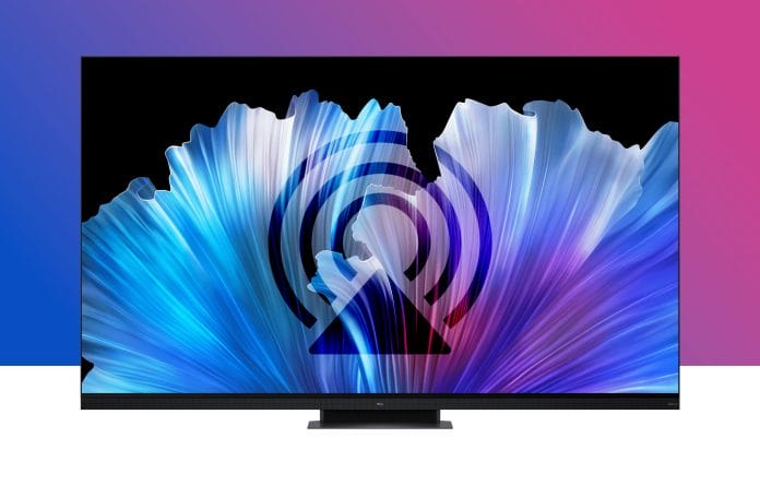Ausgewählte TCL Google TVs 2022 unterstützen Apple AirPlay 2 und HomeKit
