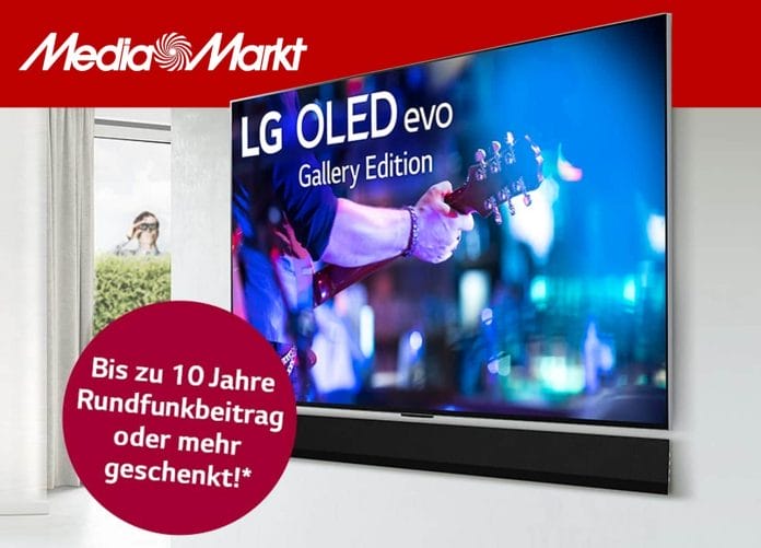 2022 LG OLED, QNED oder UHD TV kaufen und bis zu 10 Jahre GEZ-Gebühren geschenkt bekommen!