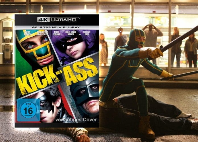 Wird auch Zeit, dass Kick-Ass endlich ein paar Asses kickt - bald auf 4K UHD Blu-ray!