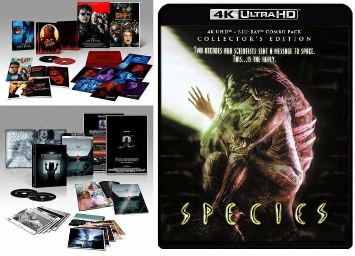 Species, Poltergeist, The Lost Boys 4K Blu-ray
