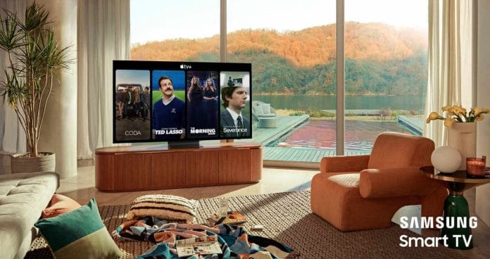 Besitzer von Samsung-TVs erhalten drei Monate Apple TV+ gratis.