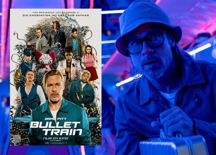 Bullet Train mit Brad Pitt als 4K Blu-ray und 4K Steelbook