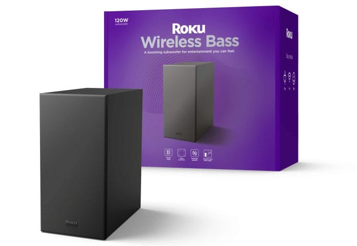 Der Roku Wireless Bass ist ein neuer, kabelloser Subwoofer des Herstellers.