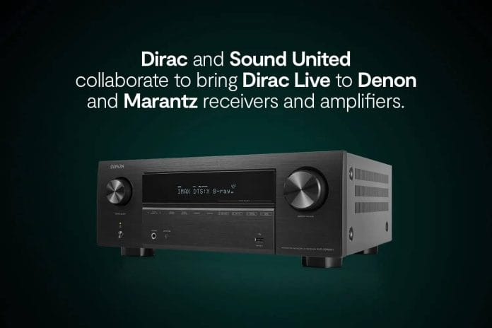 Dirac Live steht via Update für ausgewählte AV-Receiver von Denon und Marantz bereit