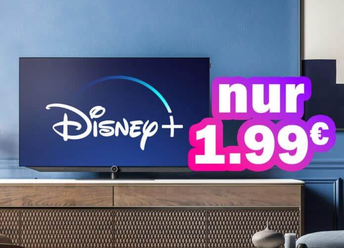 Disney Plus einen Monat lang für nur 1.99 Euro!