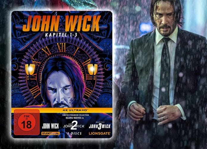 John Wick Trilogie im limitierten 4K Blu-ray Steelbook - jetzt vorbestellbar!